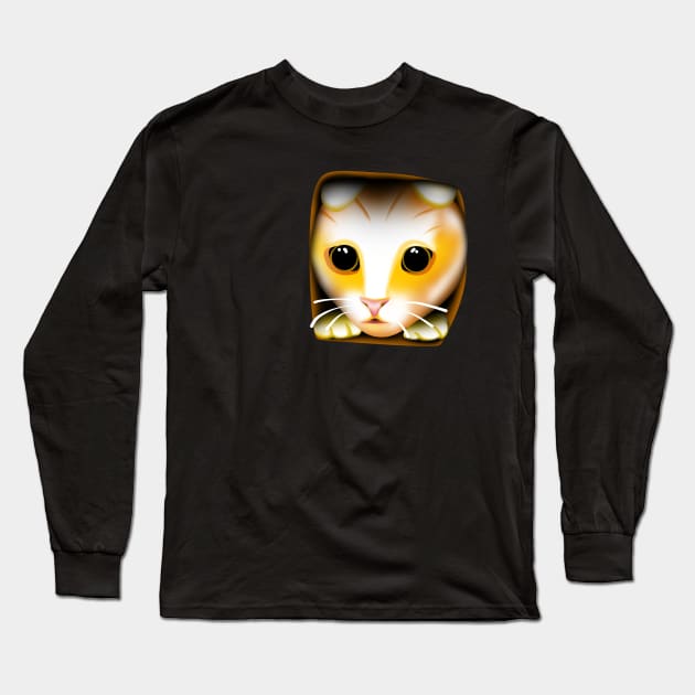 Catto in box, i still fit Long Sleeve T-Shirt by AdishPr